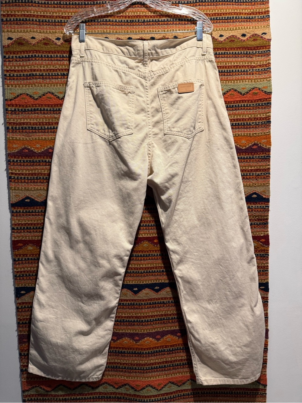 Rudy Jude Two-Tone Gray and Cream Women Jeans - Picture 4 of 9